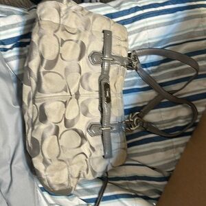 Silver Coach purse